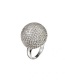 Fashion Spherical Silver (no. 8) Geometric Split Ring