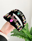 Fashion Red Insect Alloy Diamond Insect Velvet Headband