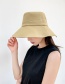 Fashion Beige Big Visor Hat
