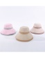 Fashion Rice + Rice Purple Color-block Double-sided Fisherman Hat