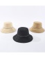 Fashion Black Striped Reversible Fisherman Hat