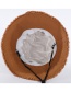 Fashion Caramel Frayed Denim Fisherman Hat