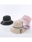 Fashion Pink Patch Letters Fisherman Hat