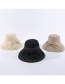Fashion Black Fisherman Hat With Big Eaves Running Bow