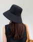 Fashion Black Light Board Big Fisherman Hat
