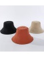 Fashion Black Big Eaves Line Foldable Fisherman Hat