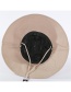 Fashion Black Light Board Big Eaves Sunscreen Fisherman Hat
