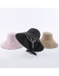 Fashion Pink Fisherman Hat With Big Eaves Band And Bow