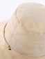 Fashion Caramel Fisherman Hat With Rope