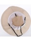 Fashion Black Cloth Label Foldable Fisherman Hat