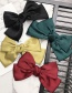 Fashion Navy Big Bow Solid Color Hair Clip