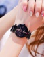 Fashion Black Starry Sky Waterproof Imported Movement Watch
