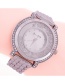 Fashion Silver Ladies Quartz Watch With Quicksand