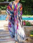 Fashion Color Rainbow Cotton Loose Large Size Pumping Sunscreen Dress