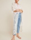 Fashion White Lace Cutout Cardigan