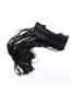 Fashion Black Pu Leather Tassel Studded Belt