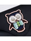 Fashion Pink Owl Diamond Belt Belt Bag With Pearls And Sequins