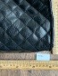 Fashion Black Diamond Chain Shoulder Messenger Bag