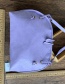 Fashion Purple Plaid Shoulder Crossbody Bag