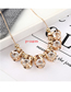 Fashion Champagne Gold Diamond Necklace