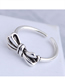 Fashion Silver Bow Ring