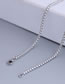 Fashion Silver Stainless Steel Corn Chain Mens Necklace
