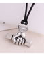 Fashion Silver Gesture Grip Hammer Alloy Mens Necklace
