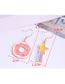 Fashion Color Mixing Drop Of Oil Asymmetrical Donut Five-pointed Star Alloy Earrings
