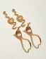 Fashion Gold (set) Alloy Cobra Set Ear Studs