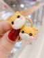 Fashion Pink 1 Pair Resin Lamb Hitting Color Children's Rubber Band