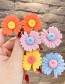 Fashion Pink Little Daisy Flowers Hit Color Children Duckbill Clip Set