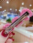 Fashion Pink Series Resin Small Daisy Flower Hit Color Child Hair Clip