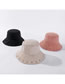 Fashion Caramel Colour Digital Embroidered Cotton Fisherman Hat