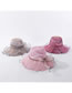 Fashion Beige Net Gauze Edging Anemone Hat