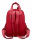 Fashion Red Antler Print Waterproof Backpack