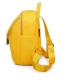 Fashion Yellow Plum Embroidered Waterproof Nylon Backpack