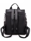 Fashion Khaki Anti-theft Multifunctional Tassel Zipper Stitching Backpack