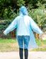 Fashion Random Portable Outdoor Disposable Transparent Raincoat