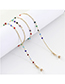 Fashion Color Colorful Crystal Handmade Chain Metal Glasses Chain