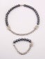 Fashion Bracelet Pearl Beaded Alloy Chain Bracelet