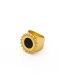 Fashion Golden Alloy Hollow Disc Ring