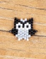 Fashion Black Owl Bead Woven Bird Accessories