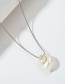 Fashion Golden Conch Chain Necklace