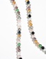 Fashion Color Crystal Bead Conch Necklace