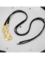 Fashion Black Conch Fringe Necklace