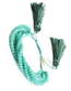 Fashion Green Opal Crystal Small Tassel Pull String Bracelet
