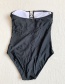 Fashion Black One-piece Swimsuit