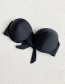 Fashion Black Back Tie Split Swimsuit