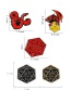 Fashion Silver Geometry Dripping Alloy Dragon And Dungeon Brooch
