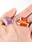 Fashion Red Alloy Fast Food Gourmet Pin